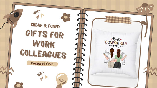 Top 30 Funny & Cheap Gifts For Work Colleagues UK by Personal Chic