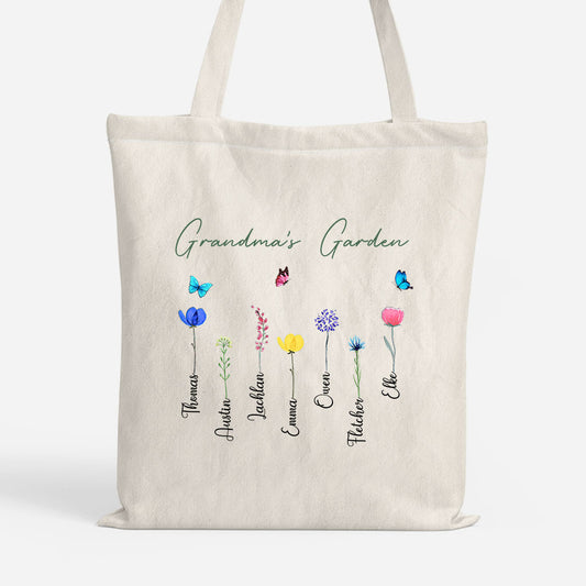 0065BUS1 grandmas garden tote bag custom mothers day garden gifts 0065bsv5a_2