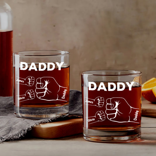 0263IUS1 custom grandpa gifts fist bump whiskey glasses 0263IKL8B