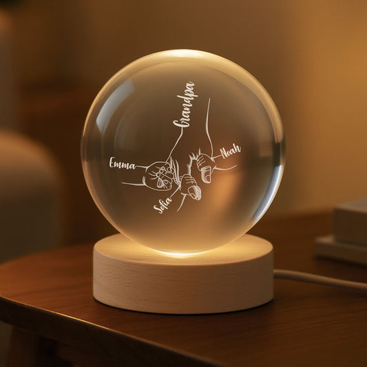0321LUS2 personalized crystal ball lamp gifts for dad mom grandpa grandma 0321L6V5I