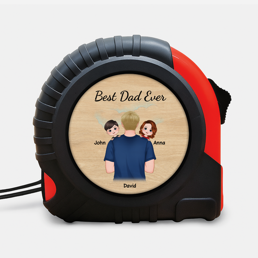 0771OUS1 personalized tape measure best dad ever gifts 0771OTT0B