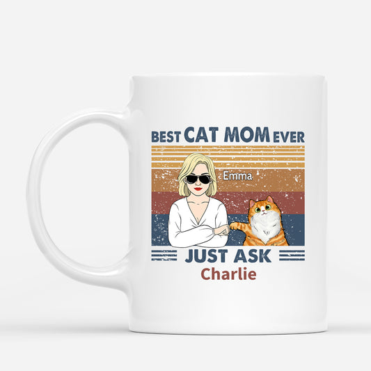 0774M298DUS1 personalized cat mug best cat mom ever mug