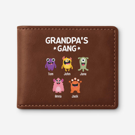 0795JUS1 custom wallet for men cute fathers day gift for dad 0795JTQ8B