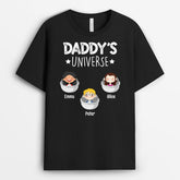 0855AUK1 Personalised T shirts Gifts Astronaut Grandad Dad