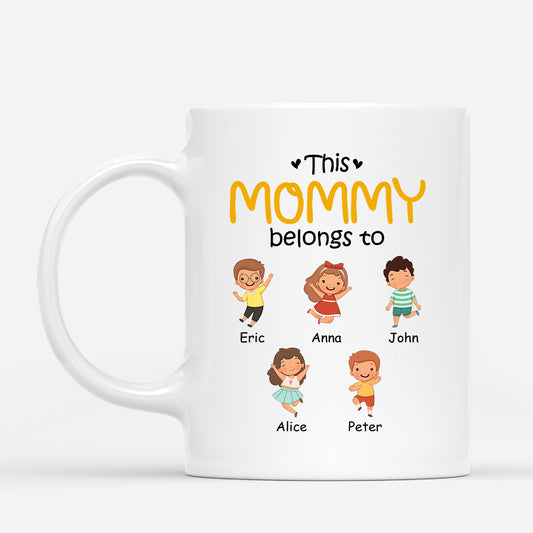 0865MUS1 Personalized Mugs Gifts Grandma Mum