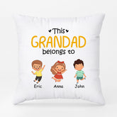 0865PUK2 Personalised Pillows Gifts Grandad Dad