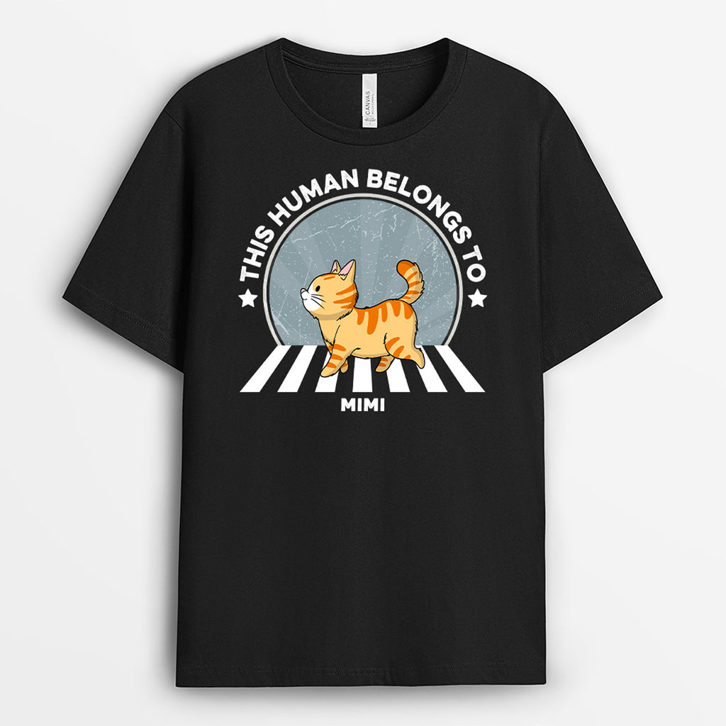 0936AUK1 Personalised T shirts Gifts Cats Cat Lovers