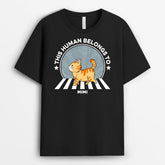 0936AUK1 Personalised T shirts Gifts Cats Cat Lovers