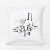 0945PUK2 Personalised Pillows Gifts Dog Photo Dog Lovers
