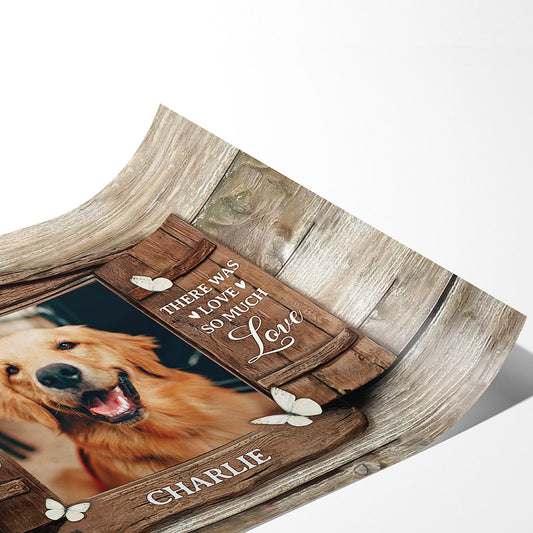 1036SUK2 Personalised poster Gifts Hello Goodbye Dog Lovers