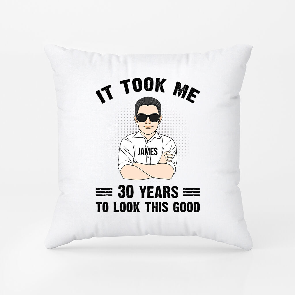 1048PUK1 Personalised Pillows Gifts Father Grandad Dad