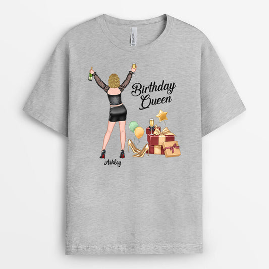 1054AUK2 Personalised T Shirts Gifts Birthday Queen Her_c89857cc 655c 43ae 9dbc c2c50c680068