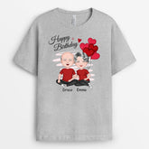 1058AUK2 Personalised T Shirts Gifts Birthday Couple Husband Boyfriend