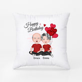 1058PUK1 Personalised Pillows Gifts Birthday Couple Husband Boyfriend