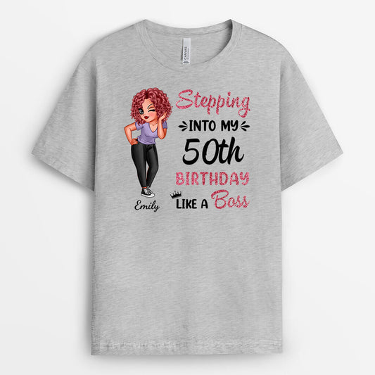 1062AUK2 Personalised T shirts Gifts Birthday Her