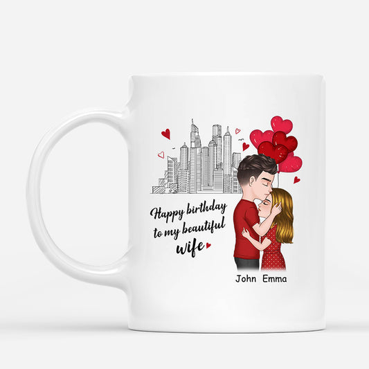 1072MUS1 Personalized Mugs Gifts Birthday Wife