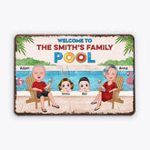 1078EUK2 Personalised Metal Signs Gifts Pool Family_6cf7adab 1dbb 40d9 bdeb c158d2061e43