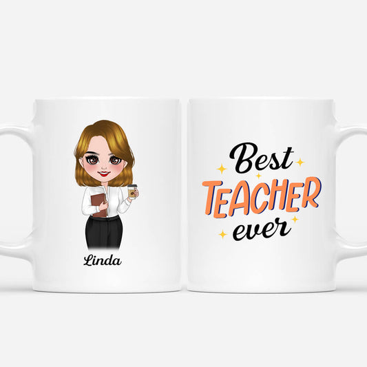 1082MUK1 Personalised Mugs Gifts Teacher Teachers