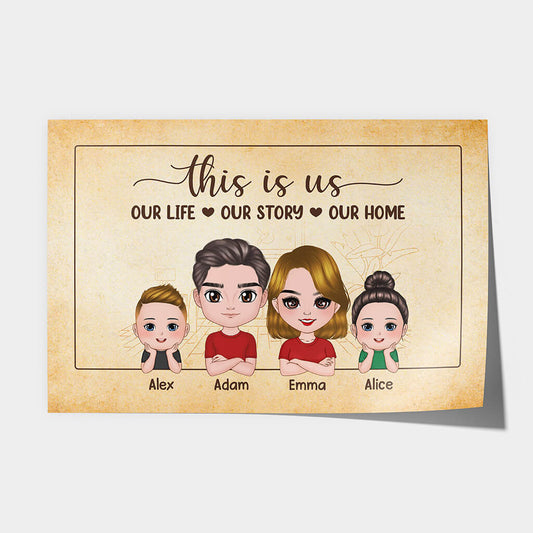 1083SUK1 Personalised Posters Gifts Home Family