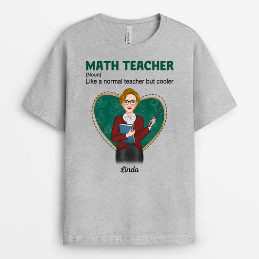 1086AUK1 Personalised T Shirts Gifts Teacher Teachers
