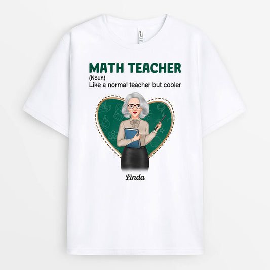 1086AUK2 Personalised T Shirts Gifts Teacher Teachers