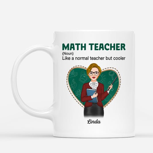 1086MUS1 Personalized Mugs Gifts Teacher Teachers