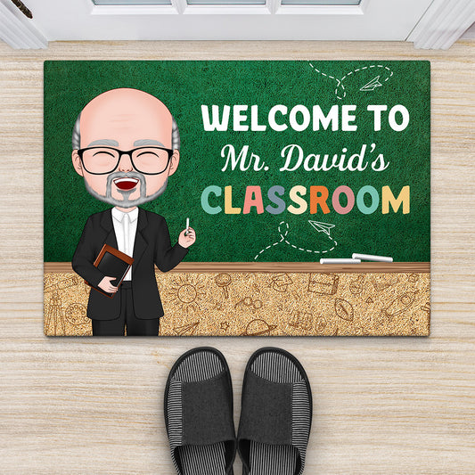 1094DUK2 Personalised Doormats Gifts Classroom Teachers