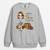 1103WUK2 Personalised Sweatshirt Gifts Travelling Her