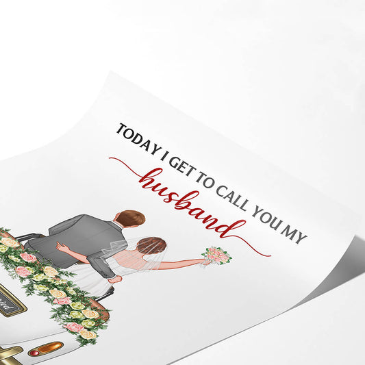 1104SUK2 Personalised Posters Gifts Wedding Groom