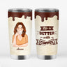 Personalised Life Is Better With Coffee Tumbler - Personal Chic