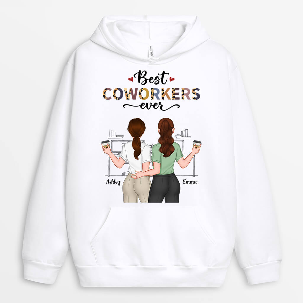 1121HUK2 Personalised Hoodie Gift Coworker