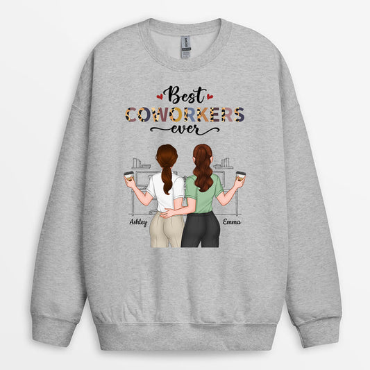1121WUK1 Personalised Sweatshirt Gift Coworker
