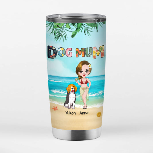 1128TUK1 Personalised Tumblers Gifts Traveling Dog Lovers