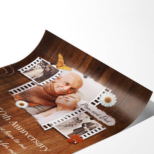 1132SUK2 Personalised Posters Gifts Anniversary Mom Dad Couples