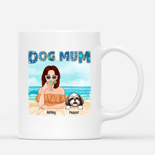1136MUK1 Personalised Mug Gifts DogMumTraveling DogLovers