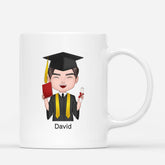 1137MUK2 Personalised Mug Gifts Graduation Graduates