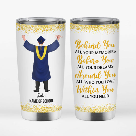 1141TUK1 Personalised Tumbler Gifts Graduation Her