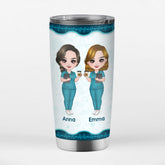 1147TUK2 Personalised Tumblers Gifts Nurse Friends