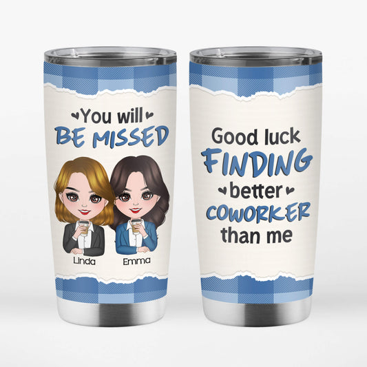 1153TUK1 Personalised Tumblers Gifts Coworkers Colleagues