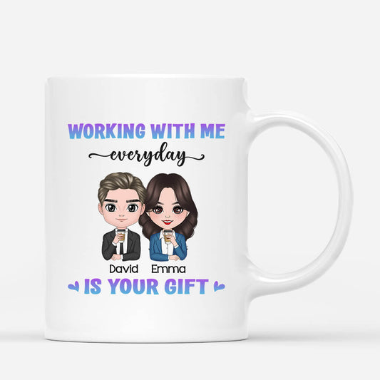 1157MUK1 Personalized Mug Gifts Working Gift Coworkers