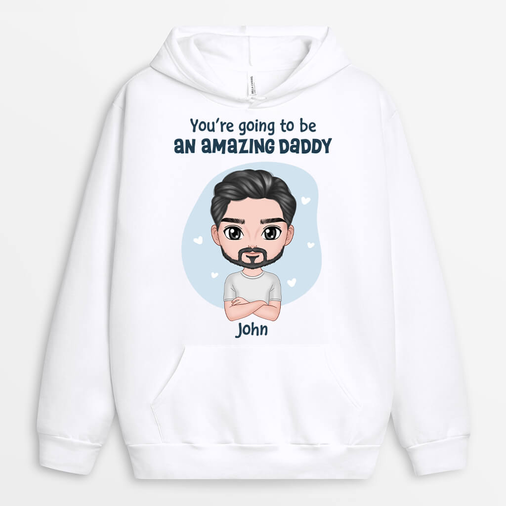 1172HUK1 Personalised Hoodie Gifts Father_sDay Dad