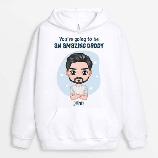 1172HUK1 Personalised Hoodie Gifts Father_sDay Dad