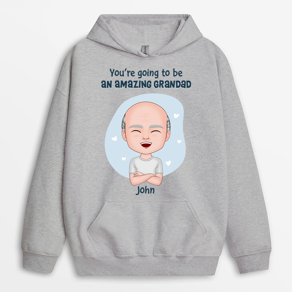 1172HUK2 Personalised Hoodie Gifts Father_sDay Dad