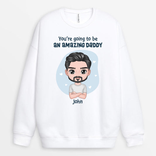 1172WUK1 Personalised Sweatshirt Gifts Father_sDay Dad