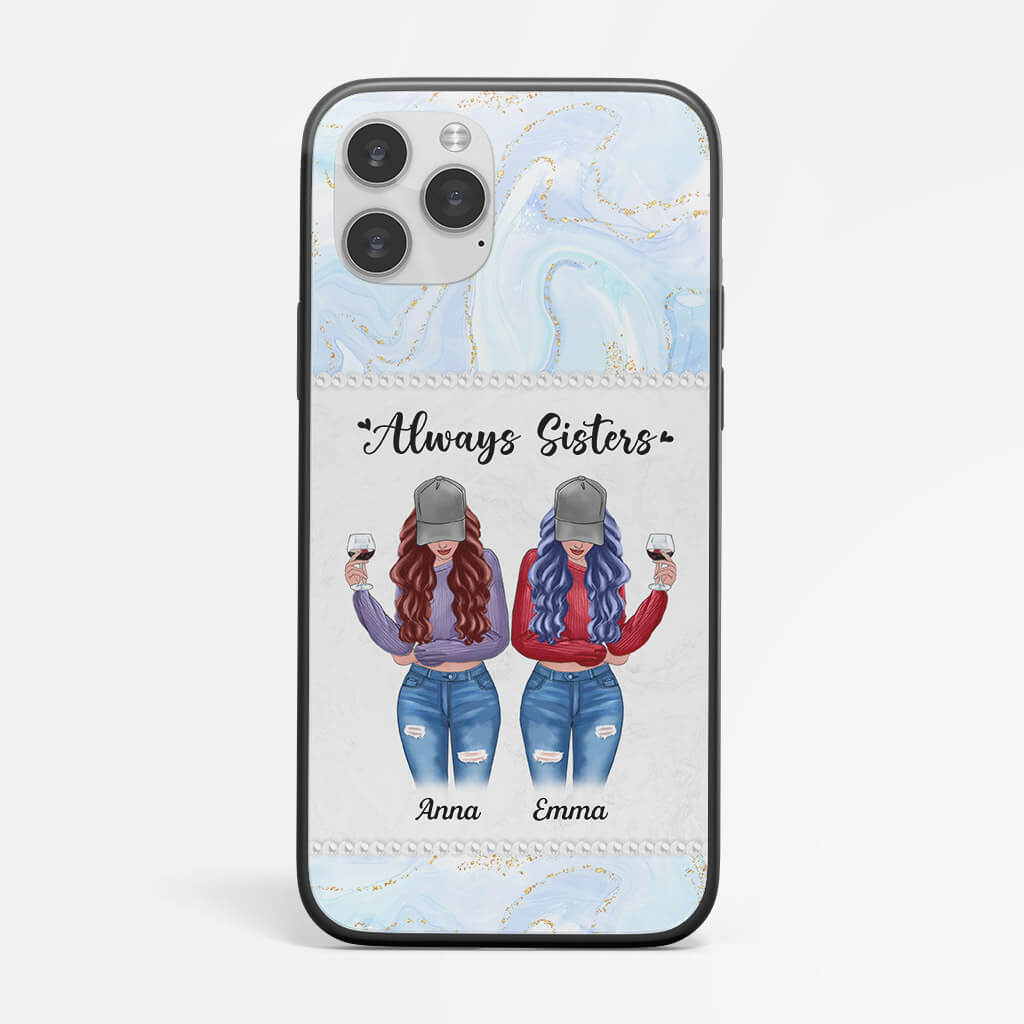 1202FUK1 Personalised Phone Case Gifts Sisters_838859af f111 42ec 9313 d35e5b41ff62