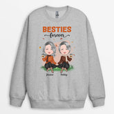 1214WUK2 Personalised Sweatshirt Gifts Besties Fall Friends