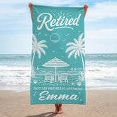 12150BA ProBeachTowel CouUS RnDNone IdeAn MedImage NicRetirement