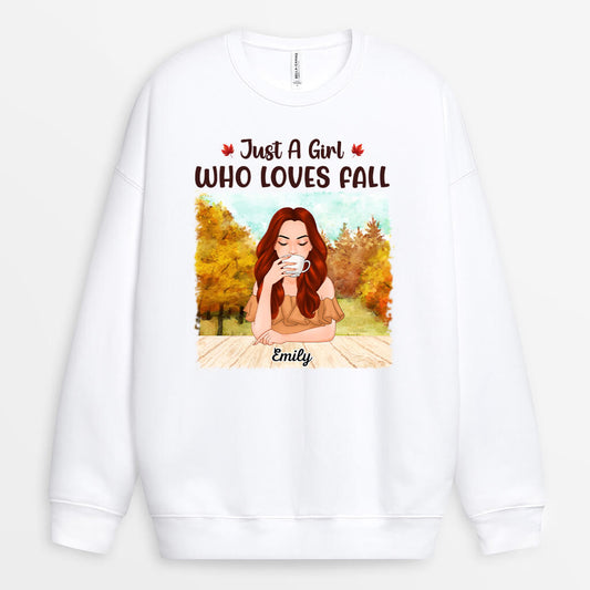 1225WUK1 Personalised Sweatshirts Gifts Fall Her
