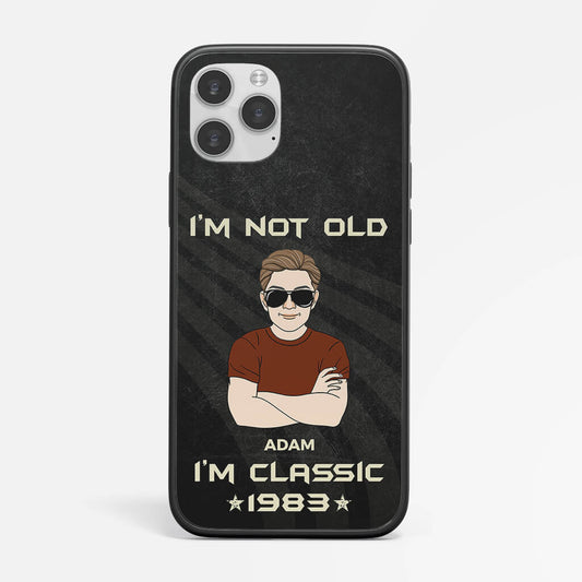 1229FUK1 personalised im 40th classic not old iphone 14 phone case_f4752cfb d899 49c2 a4b3 98da31b6524d