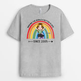 1237AUK2 personalised the world a better place since 1993 t shirt